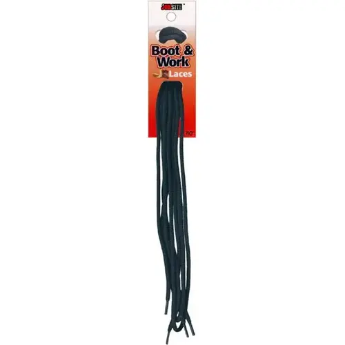 WORK DUTY LACE 60IN BLACK WORK DUTY LACE 60IN BLACK