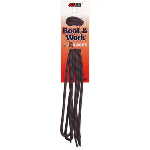 WORK DUTY LACE E 45IN BLACK/BROWN/COPPE WORK DUTY LACE E 45IN BLACK/BROWN/COPPE