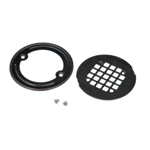 130 Series Round Snap-In Shower Strainer, 4-1/4", Oil Rubbed Bronze 130 Series Round Snap-In Shower Strainer, 4-1/4", Oil Rubbed Bronze