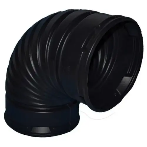 C-Series Corrugated Elbow, 6", 90 Degree, Hub x Hub C-Series Corrugated Elbow, 6", 90 Degree, Hub x Hub