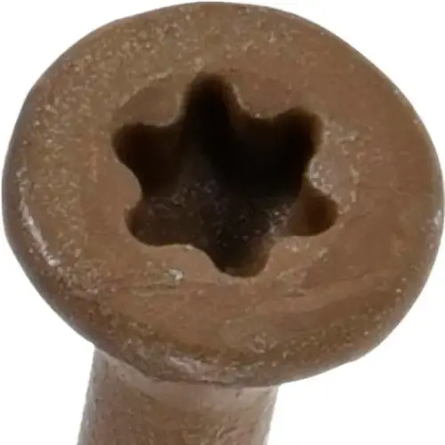 Deck Plus Deck Screw, #10 x 2-1/2", Brown, 5 lb Box Deck Plus Deck Screw, #10 x 2-1/2", Brown, 5 lb Box