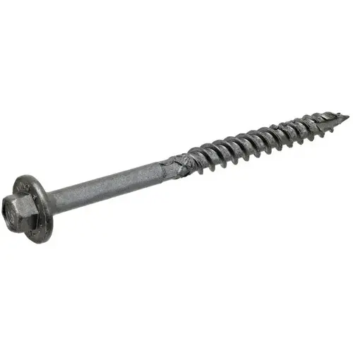 Power Pro Ledger-Tite Structural Wood Screw, 5/16" x 3-5/8", Hex Head, Box of 45 Power Pro Ledger-Tite Structural Wood Screw, 5/16" x 3-5/8", Hex Head, Box of 45