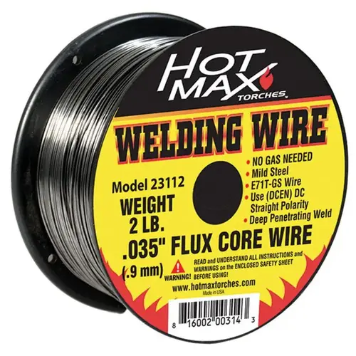 MIG WIRE FLUX CORE .035IN 2# MIG WIRE FLUX CORE .035IN 2#
