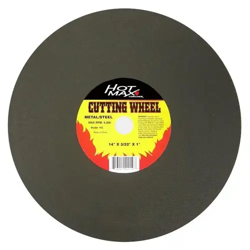 CUT OFF WHEEL TP-1 3/32 X 1 X 14 IN CUT OFF WHEEL TP-1 3/32 X 1 X 14 IN