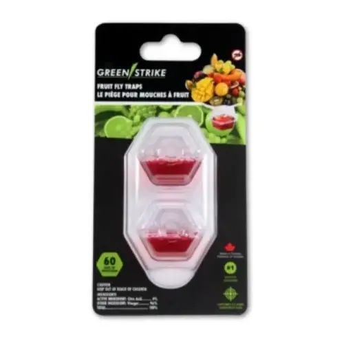PREFILLED FRUIT FLY TRAPS 2 PACK PREFILLED FRUIT FLY TRAPS 2 PACK