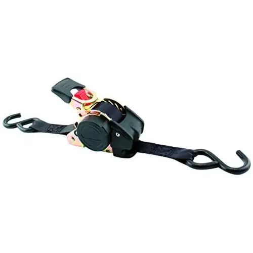 RETRACTABLE TIE- DOWNS 1X6FT 1500LB 2PK RETRACTABLE TIE- DOWNS 1X6FT 1500LB 2PK