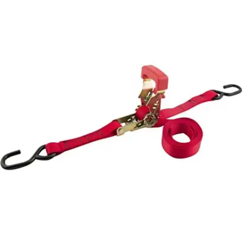 RUBBER HANDLE RATCHET 1X15FT 2000LB RD RUBBER HANDLE RATCHET 1X15FT 2000LB RD