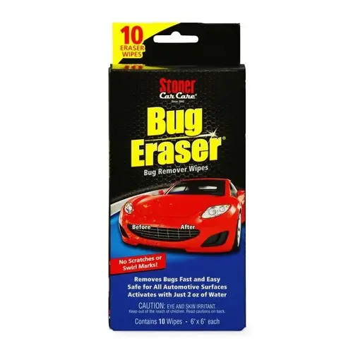 BUG ERASER WIPES 10 PACK BUG ERASER WIPES 10 PACK