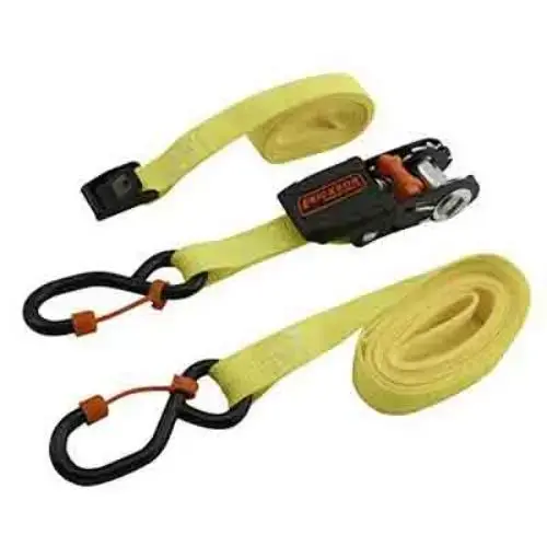 Tie-Down Strap Combo Pack, 3/4" x 10 ft Ratchet & 3/4" x 6 ft Lash Tie-Down Strap Combo Pack, 3/4" x 10 ft Ratchet & 3/4" x 6 ft Lash