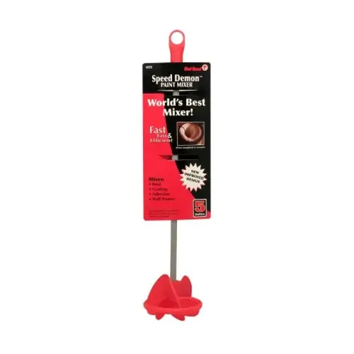5 GAL SPEED DEMON PAINT MIXER 5 GAL SPEED DEMON PAINT MIXER