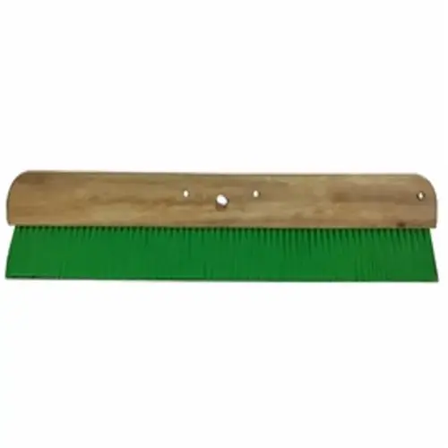 GREEN NYLON CONCRETE BROOM 24IN GREEN NYLON CONCRETE BROOM 24IN