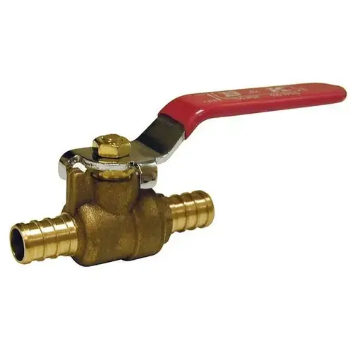 107-342 BALL VALVE PEX BARB CONNECTION 3/8 IN 107-342 BALL VALVE PEX BARB CONNECTION 3/8 IN