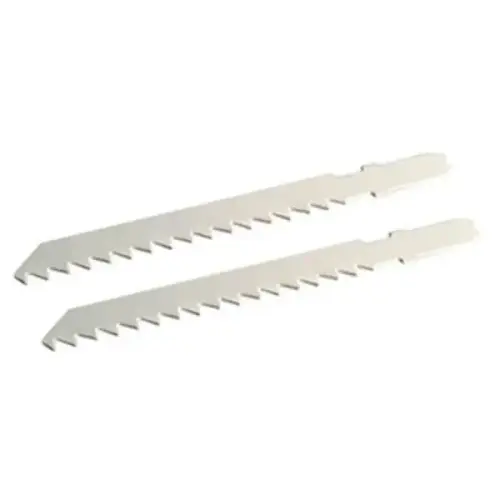 Wood and Metal Cutting Jig Saw Blade, 3-1/2", 6 TPI, Fit-All Shank, Pack of 2 Wood and Metal Cutting Jig Saw Blade, 3-1/2", 6 TPI, Fit-All Shank, Pack of 2