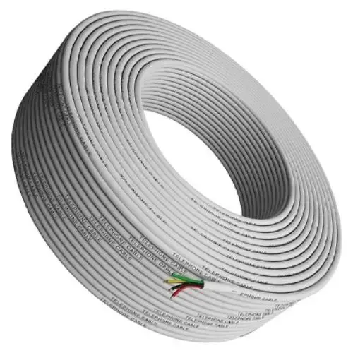 5501 TELEPHONE WIRE 22/2 WHITE 500FT 5501 TELEPHONE WIRE 22/2 WHITE 500FT