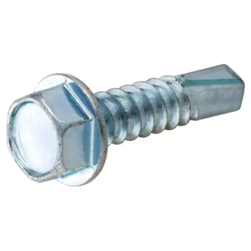 Self-Drilling Hex Washer Head Screw, #14 x 3/4", Box of 79 Self-Drilling Hex Washer Head Screw, #14 x 3/4", Box of 79