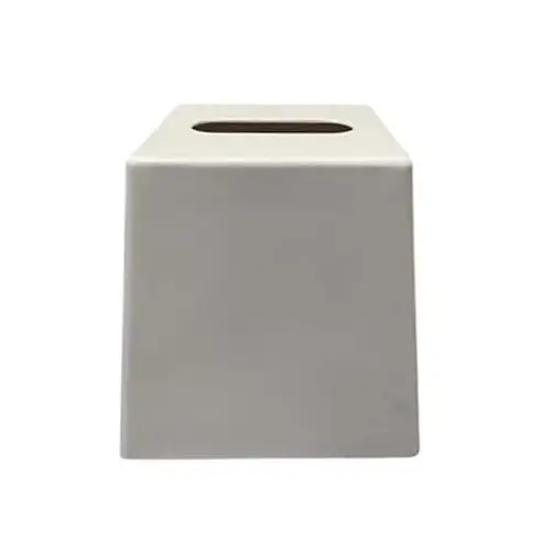 Boutique Tissue Box - Ecospa Snow - pack of 6 Boutique Tissue Box - Ecospa Snow - pack of 6