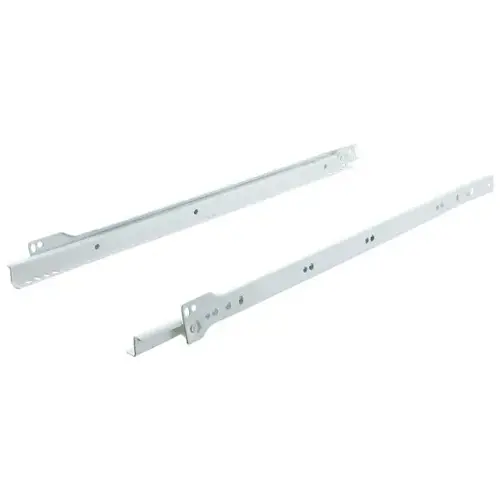 22" White Metal Drawer Slide - pack of 2 22" White Metal Drawer Slide - pack of 2
