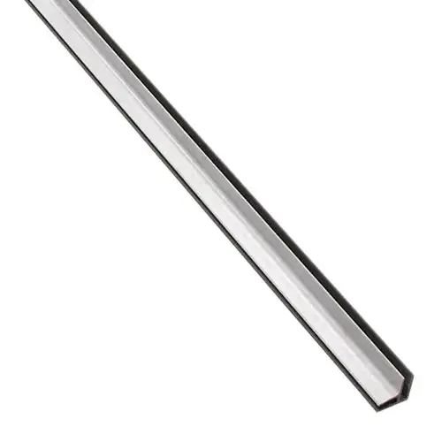 94" Vinyl Backsplash Inside Corner Trim, Polar Frost - pack of 5 94" Vinyl Backsplash Inside Corner Trim, Polar Frost - pack of 5