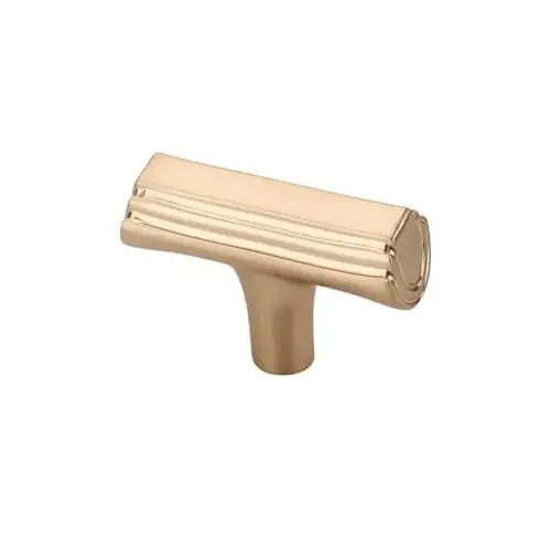 Eclipse 1" Modern Cabinet Knob, Gold - pack of 5 Eclipse 1" Modern Cabinet Knob, Gold - pack of 5