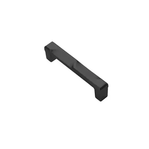 Geiger 3-3/4" Ctc Modern Cabinet Pull, Black Polished - pack of 5 Geiger 3-3/4" Ctc Modern Cabinet Pull, Black Polished - pack of 5