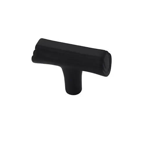 Eclipse 1" Modern Cabinet Knob, Black - pack of 5 Eclipse 1" Modern Cabinet Knob, Black - pack of 5