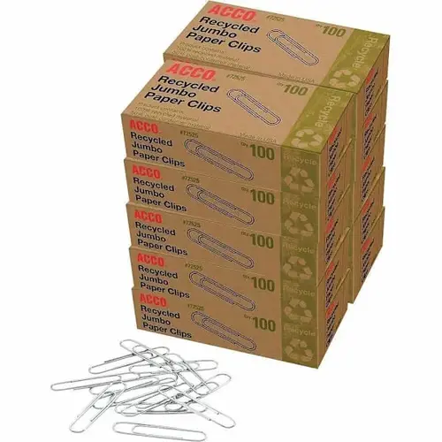 Recycled Paper Clips - pack of 10 Recycled Paper Clips - pack of 10