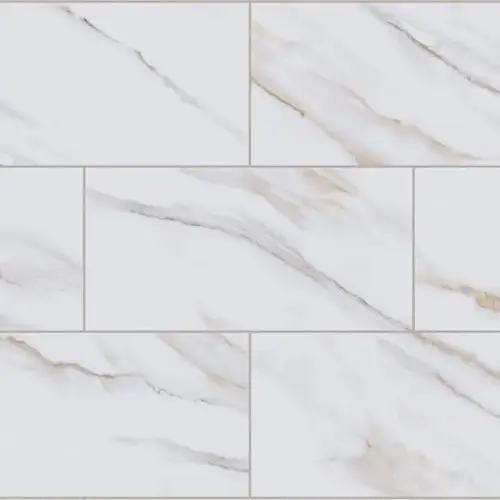 Tile, 22 Mil, 11.9" X 23.8", Camrose Carrara - pack of 9 Tile, 22 Mil, 11.9" X 23.8", Camrose Carrara - pack of 9