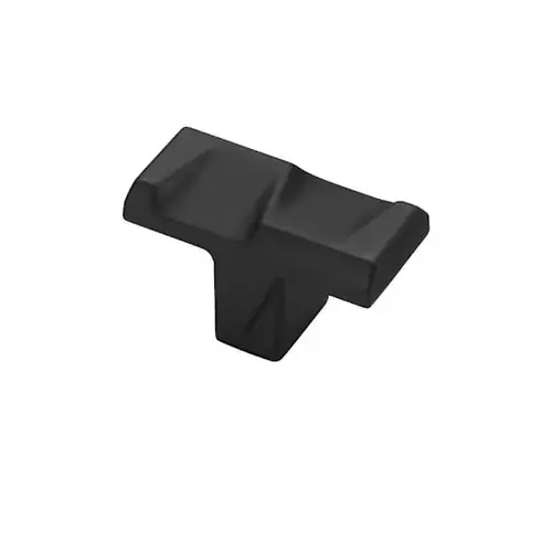 Geiger 1" Modern Cabinet Knob, Black - pack of 5 Geiger 1" Modern Cabinet Knob, Black - pack of 5