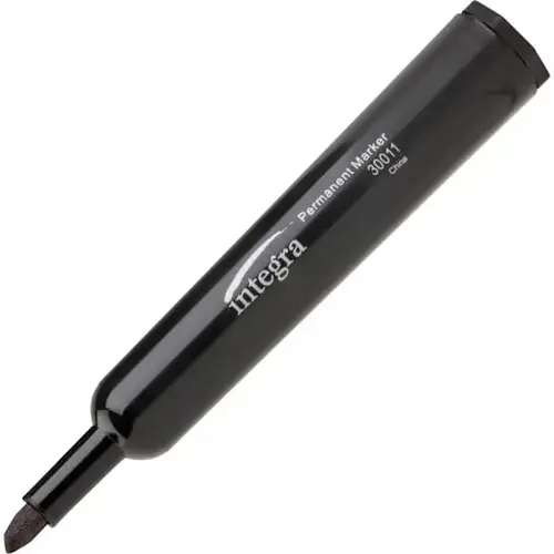 Permanent Chisel Tip Markers Black - pack of 12 Permanent Chisel Tip Markers Black - pack of 12