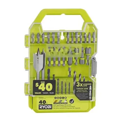 Drill And Impact Drive Kit - pack of 40 Drill And Impact Drive Kit - pack of 40