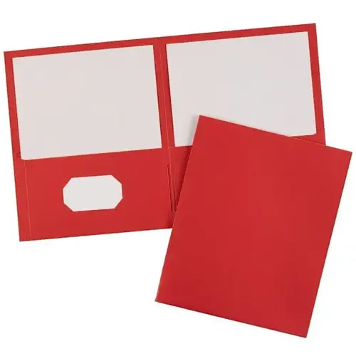 Two Pocket Folder Red - pack of 25 Two Pocket Folder Red - pack of 25