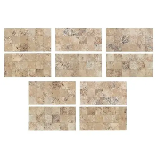 Collage Aged Travertine - pack of 5 Collage Aged Travertine - pack of 5
