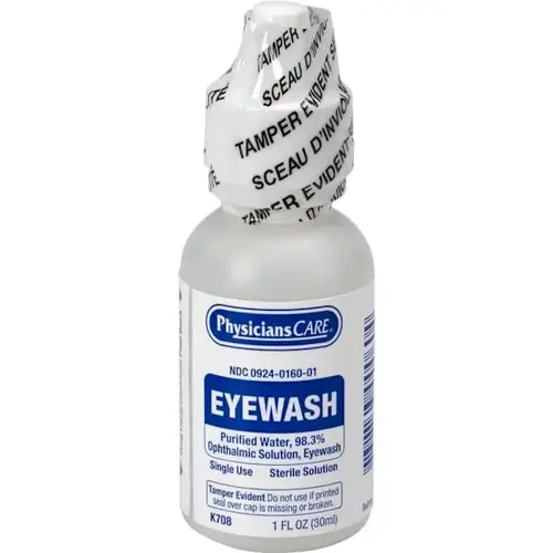 Eyewash Bottle Screw Cap 1oz. - pack of 144 Eyewash Bottle Screw Cap 1oz. - pack of 144