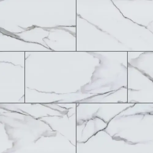 Tile, 12 Mil, 12" X 24", Osborne Marble - pack of 10 Tile, 12 Mil, 12" X 24", Osborne Marble - pack of 10