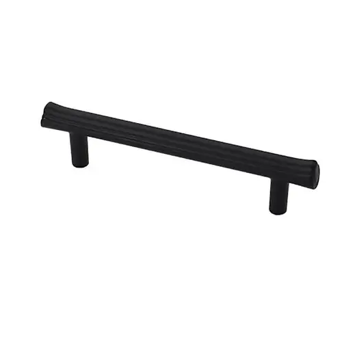 Eclipse 3-3/4" Ctc Modern Cabinet Pull, Black - pack of 5 Eclipse 3-3/4" Ctc Modern Cabinet Pull, Black - pack of 5