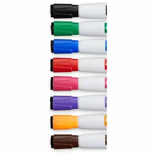 Magnetic Dry-Erase Markers Chisel Point Assorted Colors - pack of 8 Magnetic Dry-Erase Markers Chisel Point Assorted Colors - pack of 8