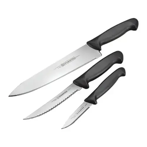 3 Pc Knife Set - pack of 6 3 Pc Knife Set - pack of 6
