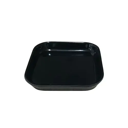 Melamine Soap Dish - Black - Newport - pack of 24 Melamine Soap Dish - Black - Newport - pack of 24