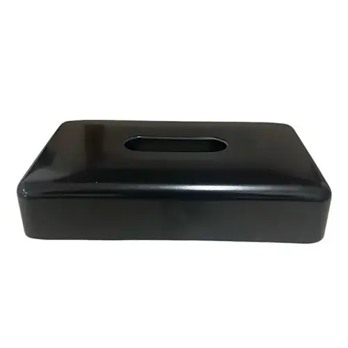 Melamine Rect Tissue Box - Black - Newport - pack of 24 Melamine Rect Tissue Box - Black - Newport - pack of 24