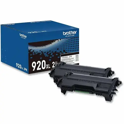 Tn920xl2pk Original High Yield Laser Toner Cartridge Black - pack of 2 Tn920xl2pk Original High Yield Laser Toner Cartridge Black - pack of 2