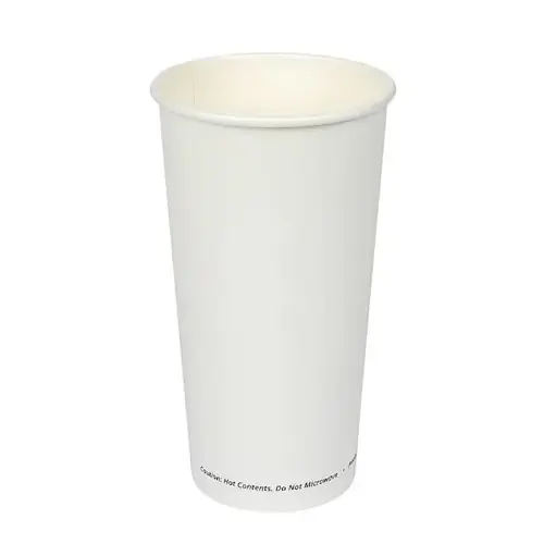 Jvsw20wht Hot Cup 20-Oz Sw Whtpaper Single Wall 90mm - pack of 500 Jvsw20wht Hot Cup 20-Oz Sw Whtpaper Single Wall 90mm - pack of 500