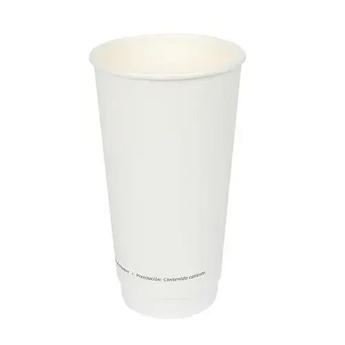 Jvdw20wht93 Hot Cup 20-Oz Dwpaper White Double Wall 93mm - pack of 400 Jvdw20wht93 Hot Cup 20-Oz Dwpaper White Double Wall 93mm - pack of 400