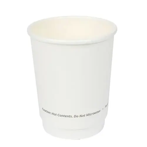 Jvdw08wht80 Hot Cup 8-Oz Dwpaper White Double Wall 80mm - pack of 500 Jvdw08wht80 Hot Cup 8-Oz Dwpaper White Double Wall 80mm - pack of 500