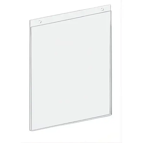 Wall Mounted Vertical Medium Acrylic Sign Holder 8.5x11.75" - pack of 5 Wall Mounted Vertical Medium Acrylic Sign Holder 8.5x11.75" - pack of 5