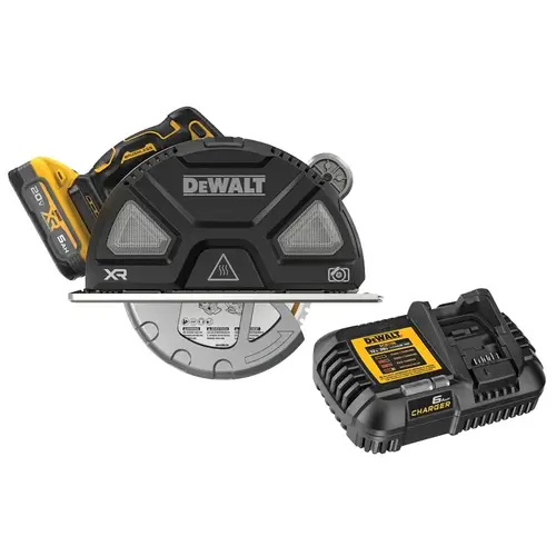 DEWALT MAX XR Circular Saw Kit, Battery Included, 20 V, 7-1/4 in Dia Blade DEWALT MAX XR Circular Saw Kit, Battery Included, 20 V, 7-1/4 in Dia Blade