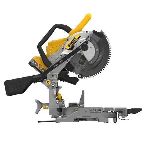 DEWALT MAX XR Double Bevel Fixed Milter Saw Kit, Battery Included, 20 V, 8 Ah, 10 in Dia Blade DEWALT MAX XR Double Bevel Fixed Milter Saw Kit, Battery Included, 20 V, 8 Ah, 10 in Dia Blade
