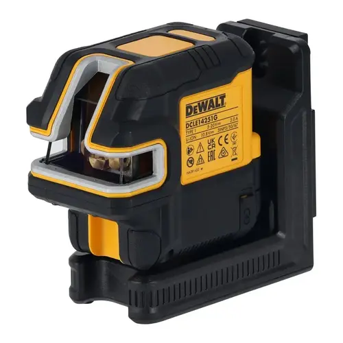 DEWALT Laser Kit, 150 ft Without Detector, 330 ft with Detector, +/-1/8 in Accuracy, Green Laser DEWALT Laser Kit, 150 ft Without Detector, 330 ft with Detector, +/-1/8 in Accuracy, Green Laser
