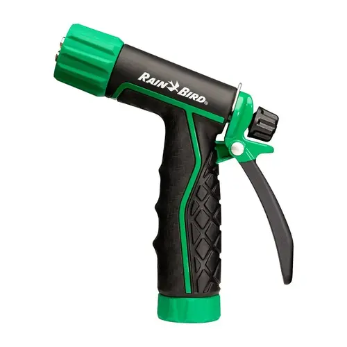 Rain Bird Adjustable Rear Trigger Swivel Hose End Nozzle, 3/4 in, GHT, Carbon Fiber Rain Bird Adjustable Rear Trigger Swivel Hose End Nozzle, 3/4 in, GHT, Carbon Fiber