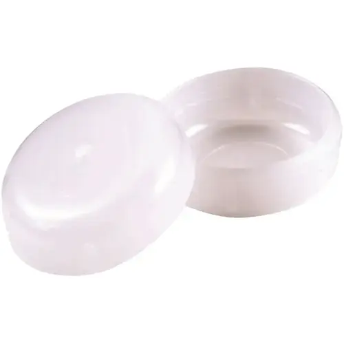 Shepherd Hardware Furniture Insert Cup, Round, Plastic, White, 1-1/2 in ID Dimensions - pack of 4 Shepherd Hardware Furniture Insert Cup, Round, Plastic, White, 1-1/2 in ID Dimensions - pack of 4