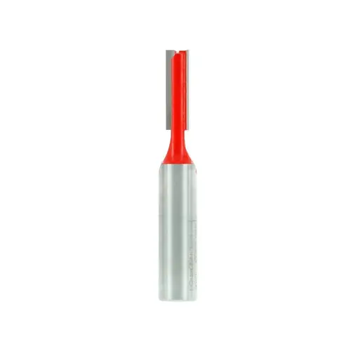 Freud Double-Flute Straight Bit, 5/16 in Dia Cutter, 2-3/4 in OAL, 1/2 in Dia Shank, 2-Cutter, Tico Freud Double-Flute Straight Bit, 5/16 in Dia Cutter, 2-3/4 in OAL, 1/2 in Dia Shank, 2-Cutter, Tico